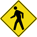 Pedestrian Crossing Sign