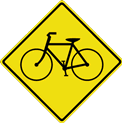 Bicycle Crossing Sign