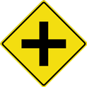 Crossing Road Sign