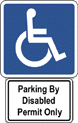 Handicap Sign