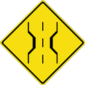 Narrow Bridge Sign