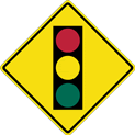 Traffic Ahead Sign